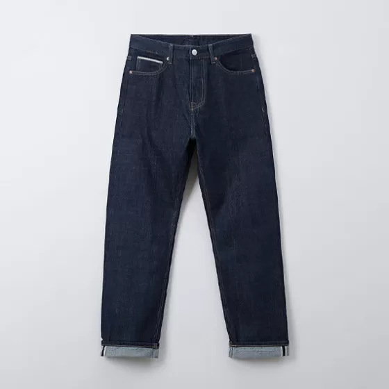 SPAO Denim Pants- Men Straight Denim SPTJD38C42 Navy